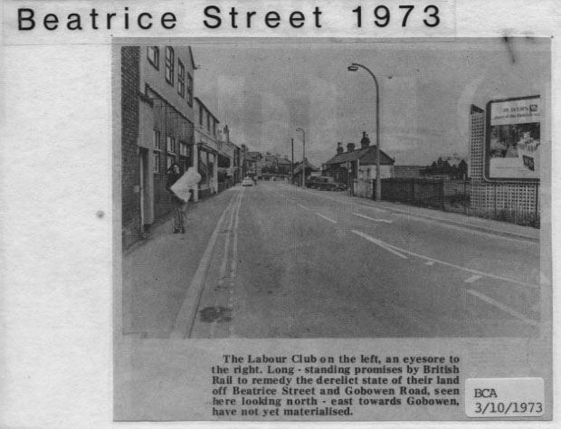 OSW PH O 5 4 1 Beatrice Street 1973 Oswestry Family Local